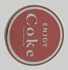 Coke Bottle Belt Buckle COCA-COLA Cap SODA POP Vintage Rare Red Silver Metal