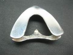 Sterling silver 925 tip, only for 1.5&Prime; and 1-3/8&Prime; belts, 9 grams, made in U.S.A.