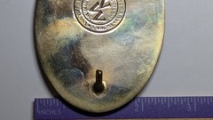 VINTAGE MAINE ANTIQUE POWER ASSN. BELT BUCKLE NORTHWEST BRASS WORKS
