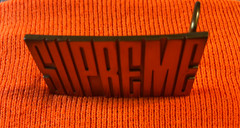 Supreme Brass Belt Buckle 2014 New York BB SIMON True Religion Robins Jeans