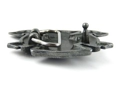 Firefighter Men&rsquo;s Belt Buckle Antique Silver Tone Fits 1.5&Prime; Belts Maltese Cross