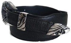 AB STEEL BY AL BERES 1&Prime; FREEDOM EAGLE 3 PIECE BUCKLE SET ONLY #ST103 « NO BELT! »