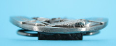 VTG 80s Hillsboro Kansas Centennial Western Commemorative Belt Buckle