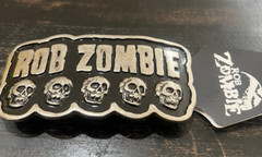 ROB ZOMBIE Music Band Belt Buckle – Officially Licensed – Brand New