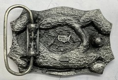 1996 NRA National Rifle Association Of America 125 Years Belt Buckle USA