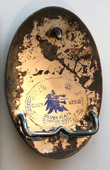 Cowboy Letter N Rodeo Bull Rider Award Style Belt Buckle