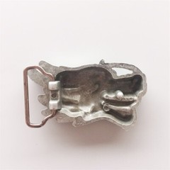 Vintage 3D Cut Out Dragon Head Belt Buckle Gurtelschnalle