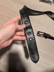 Louis Vuitton Pre-Owned Monogram Eclipse Suntulle Belt