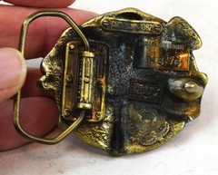 1982 Great American Chicago Buckle Company Plumber Belt Buckle