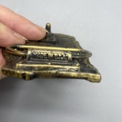 Commemorative 200 Years American Presidency Belt Buckle Solid Brass Red White