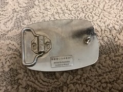RARE DSQUARED2 MEN UNISEX BELT BUCKLE METAL .