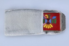 Vintage Belt buckle with Engraved Thunderbird Design