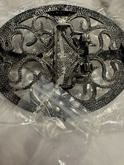New Belt Buckle Western style Cowboy Studded Rodeo