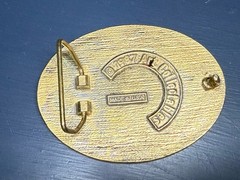 Gila Bend Sportsman’s Club Belt Buckle 1987 Art Collectibles 1953