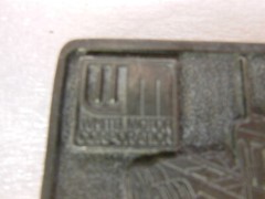 WHITE MOTOR CORPORATION Men&rsquo;s Belt Buckle – BIG DIESEL TRUCK – 1976
