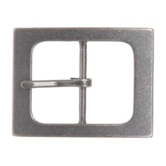 1 1/2&Prime; (38 mm) Nickel Free Single Prong Rectangular Belt Buckle