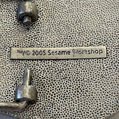 Vintage Sesame Street Jeweled Elmo Belt Buckle