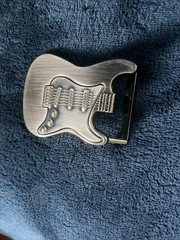 Guitar Belt Buckle