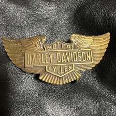 Harley-Davidson Vintage Buckle Color;Gold INDIANA METAL CRAF