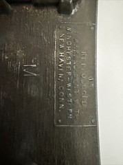 Vintage Winchester Repeating Arms New Haven Brass Belt Buckle