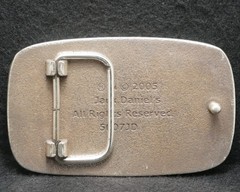 WL09155 *NOS* VINTAGE 2005 **JACK DANIEL&rsquo;S** WHISKEY BOOZE OLD NO.7 BELT BUCKLE