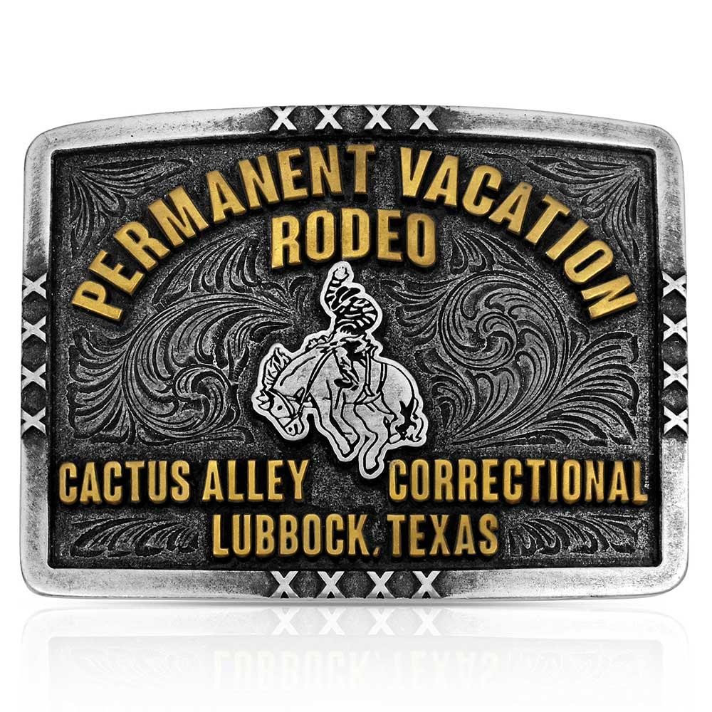 Montana Silversmiths Attitude Officially Licensed Cactus Alley Belt Buckle
