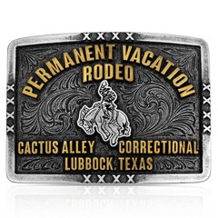 Montana Silversmiths Attitude Officially Licensed Cactus Alley Belt Buckle