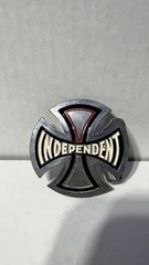 INDEPENDENT TRUCK CO – Belt Buckle Silver/Black/White/Red 2000s USA Made🇺🇸