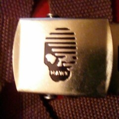 Hawk Belt Buckle Size: 40 Metal Skull Brown Made in China 