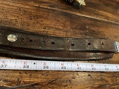 Alexander Kalifano James Reid Style Sterling Silver Belt Buckle 39-40-1.5”🐂✅