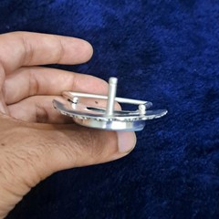 Handmade Belt Buckle For Men&rsquo;s Silver Plated Gemstone Men&rsquo;s Vintage Accessories