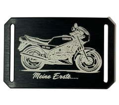 Crios Branding Belt Aluminium Buckle Yamaha RD 350 YPVS Motorcycle Vintage Legend