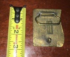 Set of 2 Belt Buckle Texas State Flag Xoleaco & Texas Star