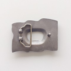 Vintage Style Red Enamel Bottle Opener Belt Buckle also Stock in US