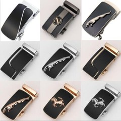 Formal Metal Belt Buckle-8x4cm Solid Pattern DIY Leather Craft Jeans Accessories