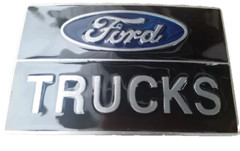 FORD TRUCKS Classic Logo Built FORD Tough Belt Buckle collectible Great gift.
