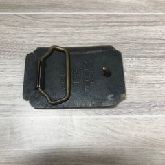 Vintage 1978 Solid Brass BTS Belt Buckle Ducks/Geese Made In USA
