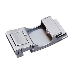 Alloy Solid Buckle Automatic Ratchet Leather Belt Buckle Plaque Gu…