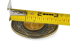 Vintage Metal Belt Buckle, Nice John Wayne American