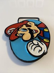 Mario Nintendo Super Mario Enamelled Belt Buckle for 1.75&Prime; Belt 3.6&Prime; x 3.2&Prime; Face
