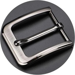 1.5 Inches (38-40 Mm) Belt Buckle Single Prong Square Replacement Buckle for Men