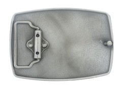 Lions Cross Sword Metal Belt Buckle