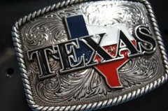 NOCONA Western Belt Buckle Texas 37924