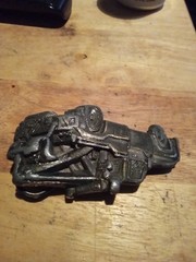Towtruck Belt Buckle 1980 235, the great American Belt Buckle Company Vintage
