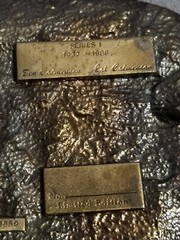 Tisco Tractor 53rd Anniversary Belt Buckle VTG 1937-1988 Cast Brass Ltd Ed Farm