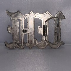HUx Soldier Band Music Belt Buckle EUC