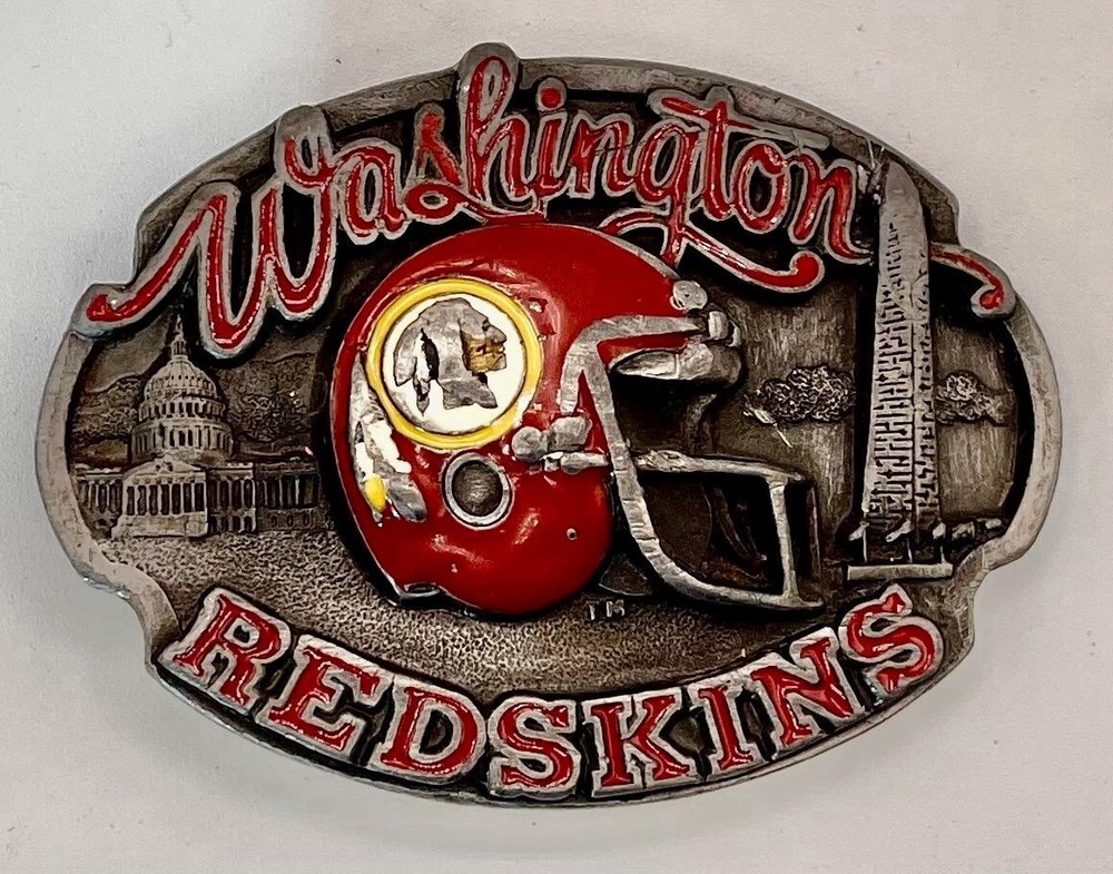 Washington Redskins. Vintage, Limited Edition Buckle. NOS