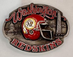 Washington Redskins. Vintage, Limited Edition Buckle. NOS