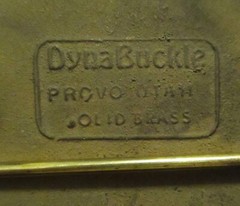 Black Hawk Crane & Rigging Inc Bird Trademark Logo Solid Brass Belt Buckle WY