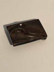 Belt Buckel, Toucan, Vintage 1970’s, Hand Carved, 1.5” Belt, ( 3” x 1.85” )